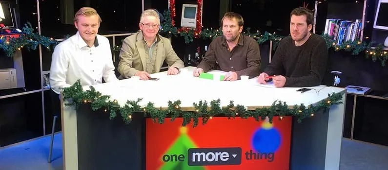 BSL at the One More Thing web show / BSL bij de One More Thing video podcast