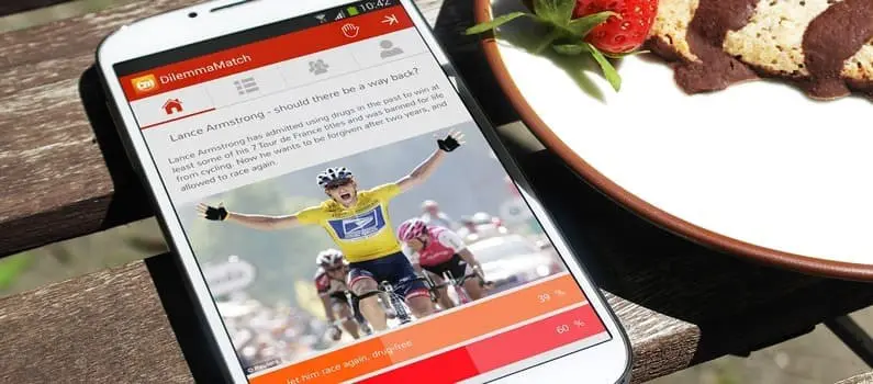 DilemmaMatch voor Android gelanceerd