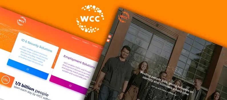 BSL creates a new Corporate site for WCC Group