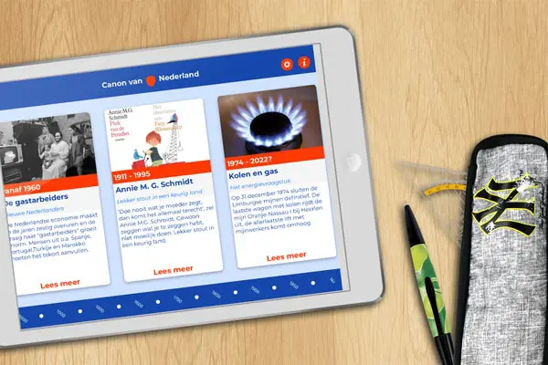 Canon van Nederland App – De leukste Nederlandse geschiedenis app