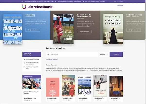 Uittrekselbank Databases