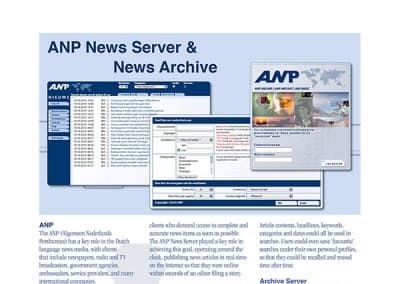 ANP News Service Brochure