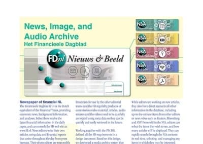 FD News and Image Archive Brochure