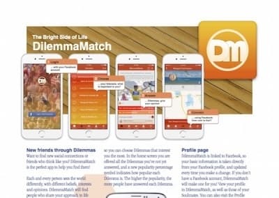 DilemmaMatch App Brochure